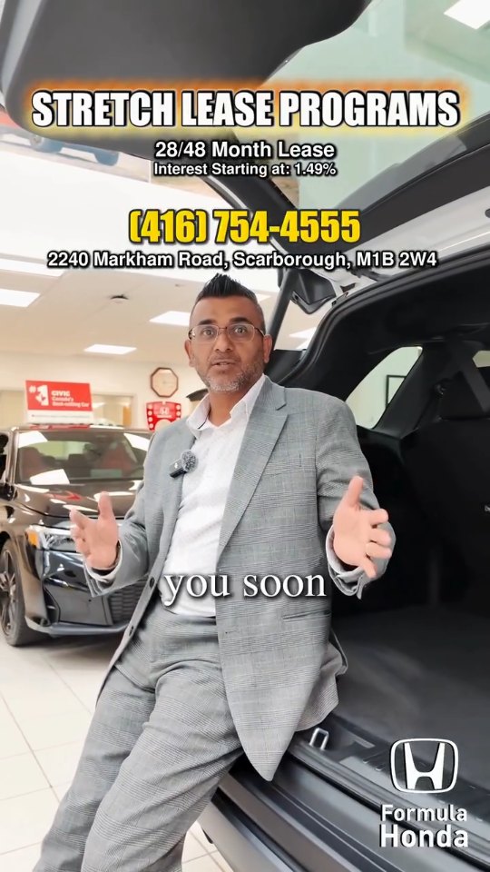 September lease deals just dropped at Formula Honda! 🚘🔥
